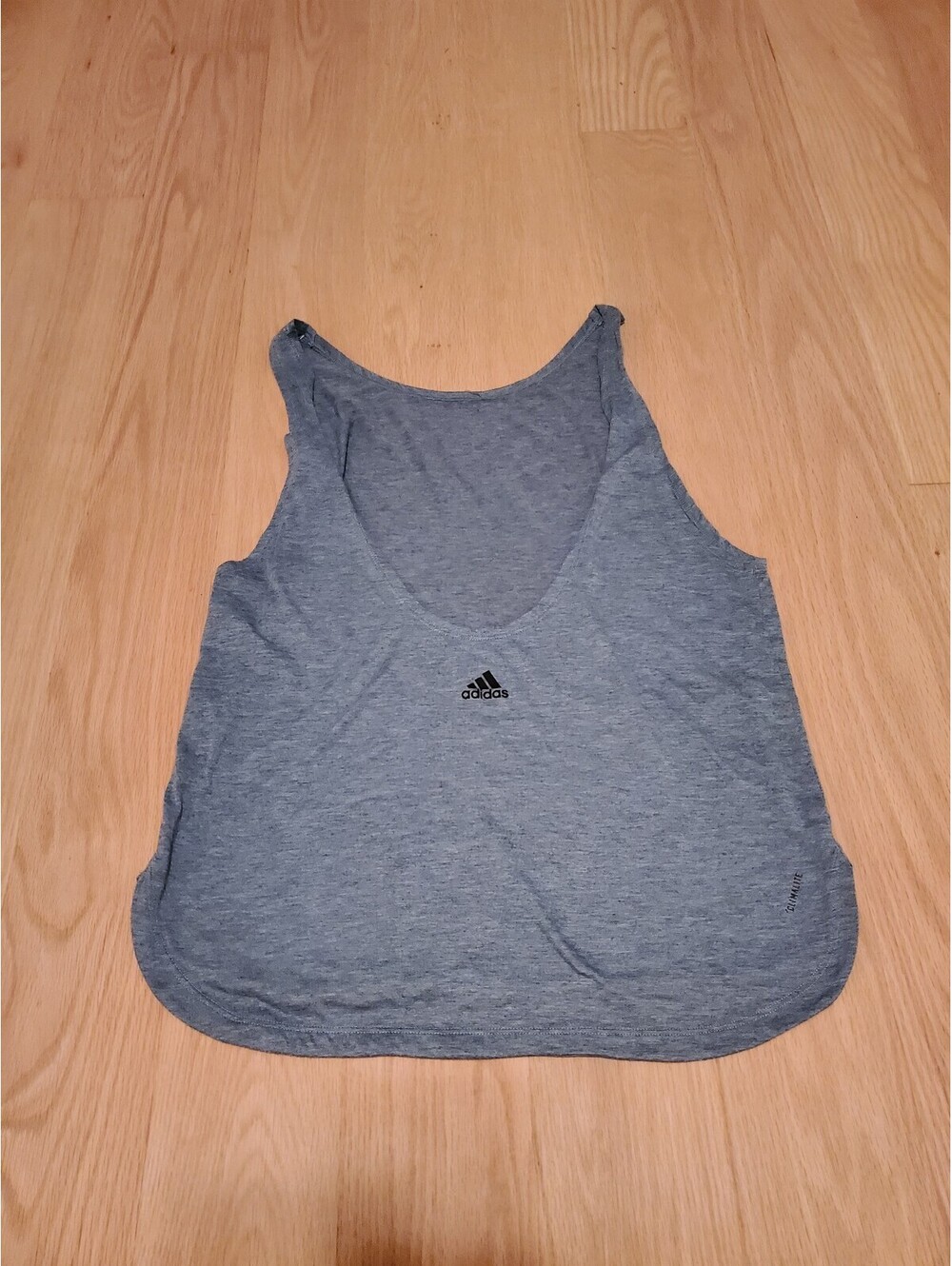 Adidas Grey Sleeveless Tank Top